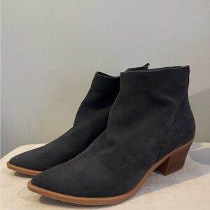 Dolce Vita Grey Suede Ankle Boots